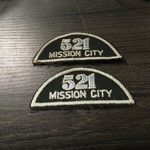 Royal Canadian Air Cadets 521 Mission City British Columbia BC Shoulder Flash